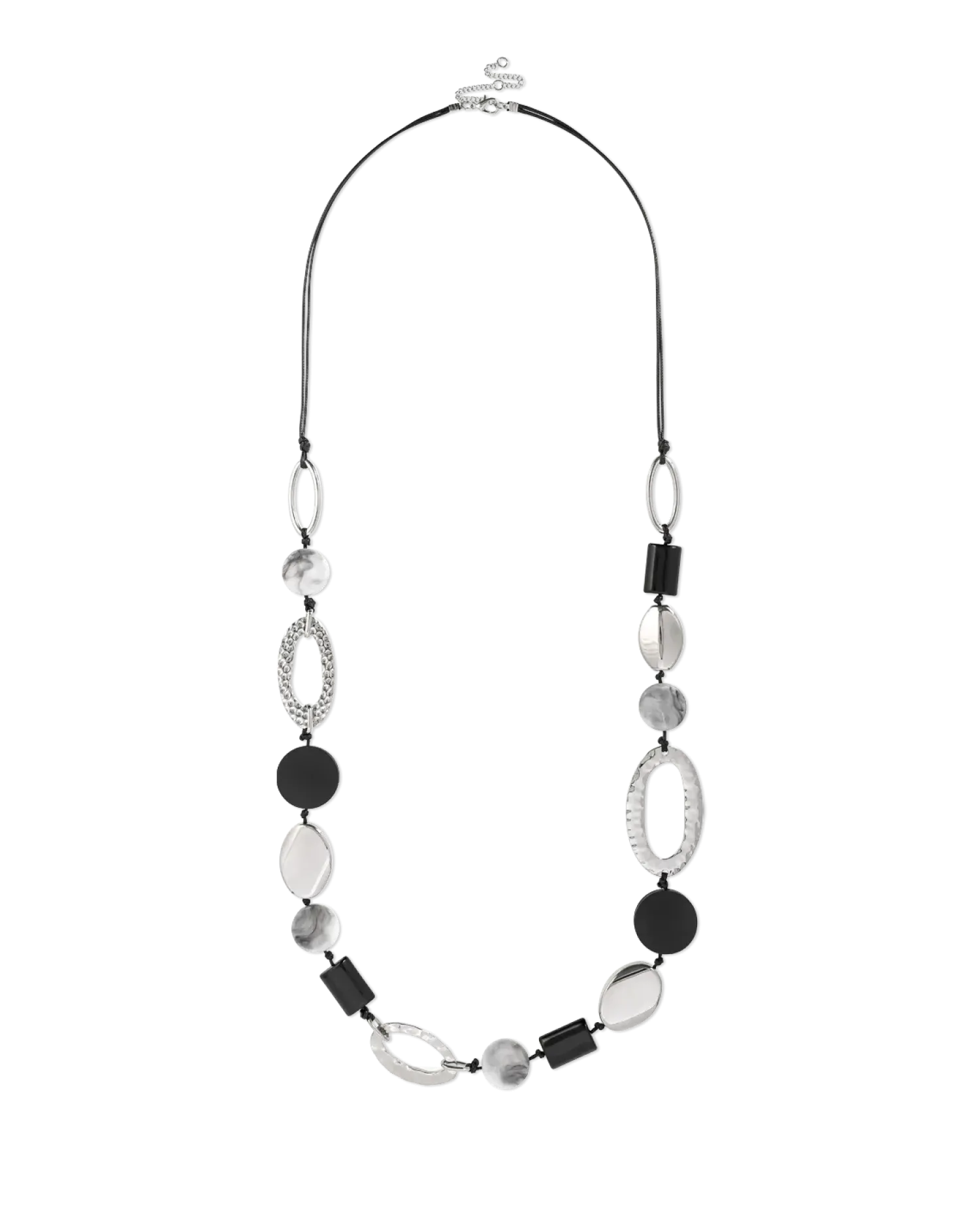 Bijou Brigitte Collier - Grey Marble Clearance