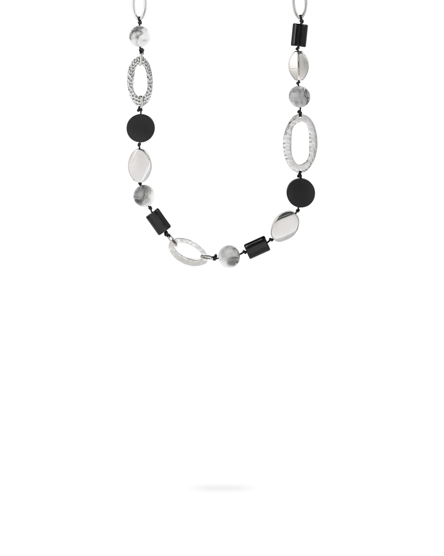 Bijou Brigitte Collier - Grey Marble Clearance