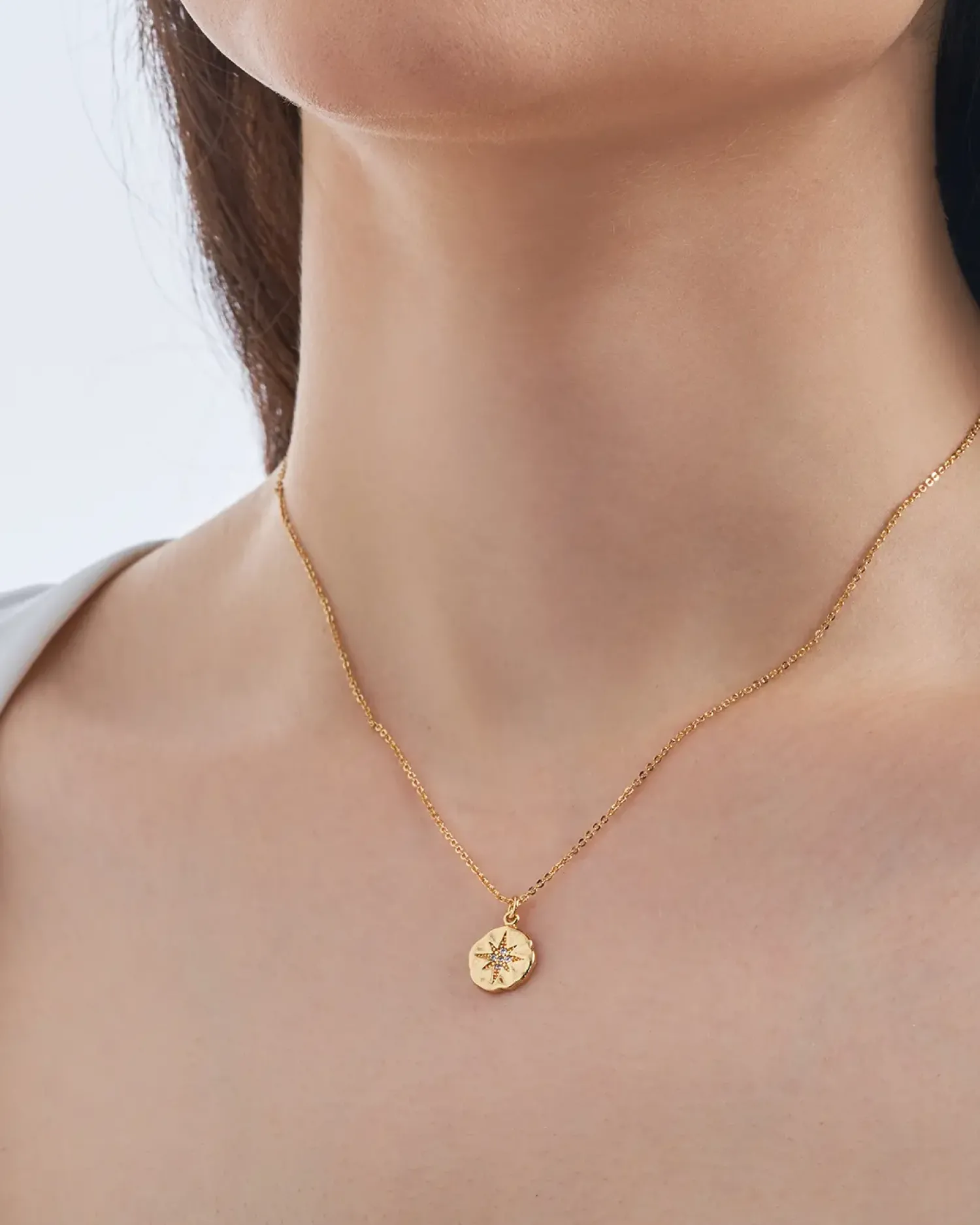 Bijou Brigitte Collier - Hammered Plate Online
