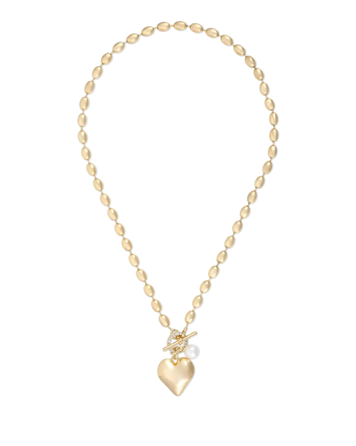 Bijou Brigitte Collier - Heart Pendant New