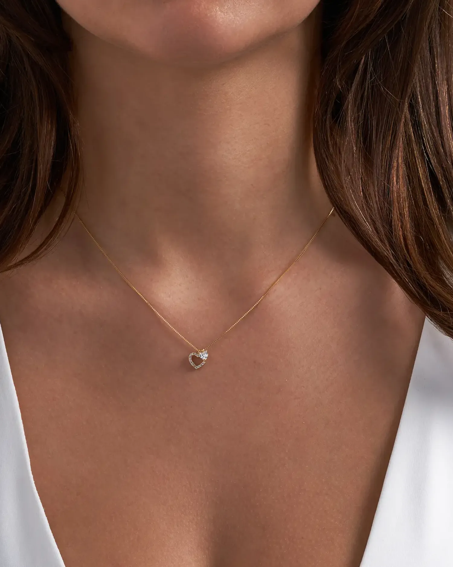 Bijou Brigitte Collier - Icy Heart Discount