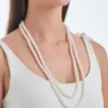 Bijou Brigitte Collier - Infinite Pearls Hot
