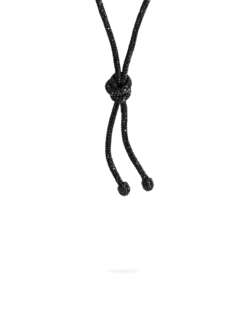 Bijou Brigitte Collier - Knotted Black Clearance