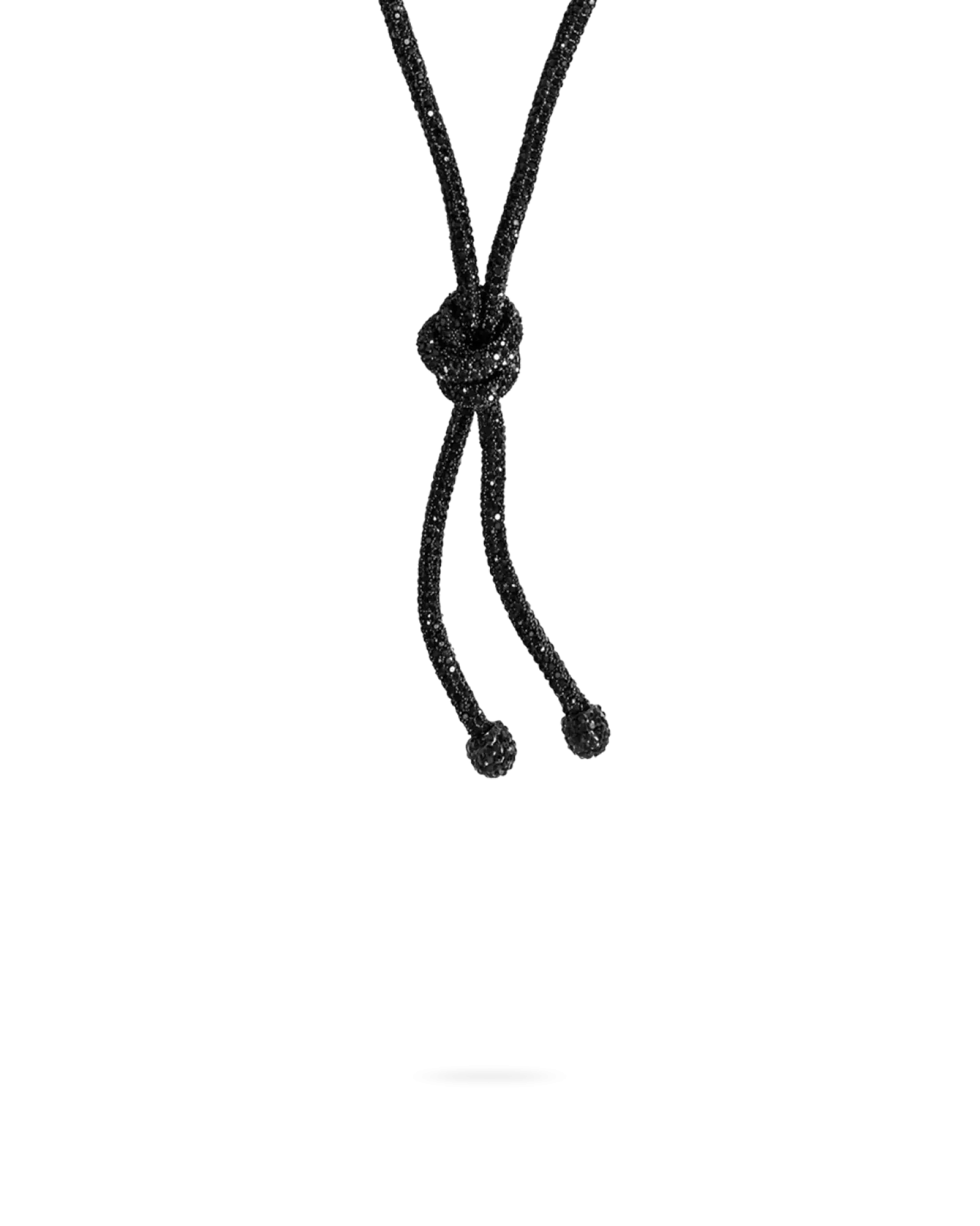 Bijou Brigitte Collier - Knotted Black Clearance