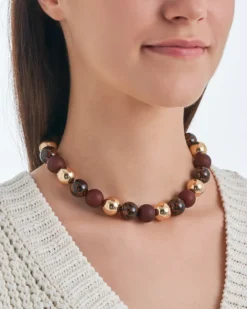 Bijou Brigitte Collier - Leo Beads Online