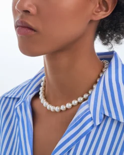 Bijou Brigitte Collier - Light Pearls Outlet