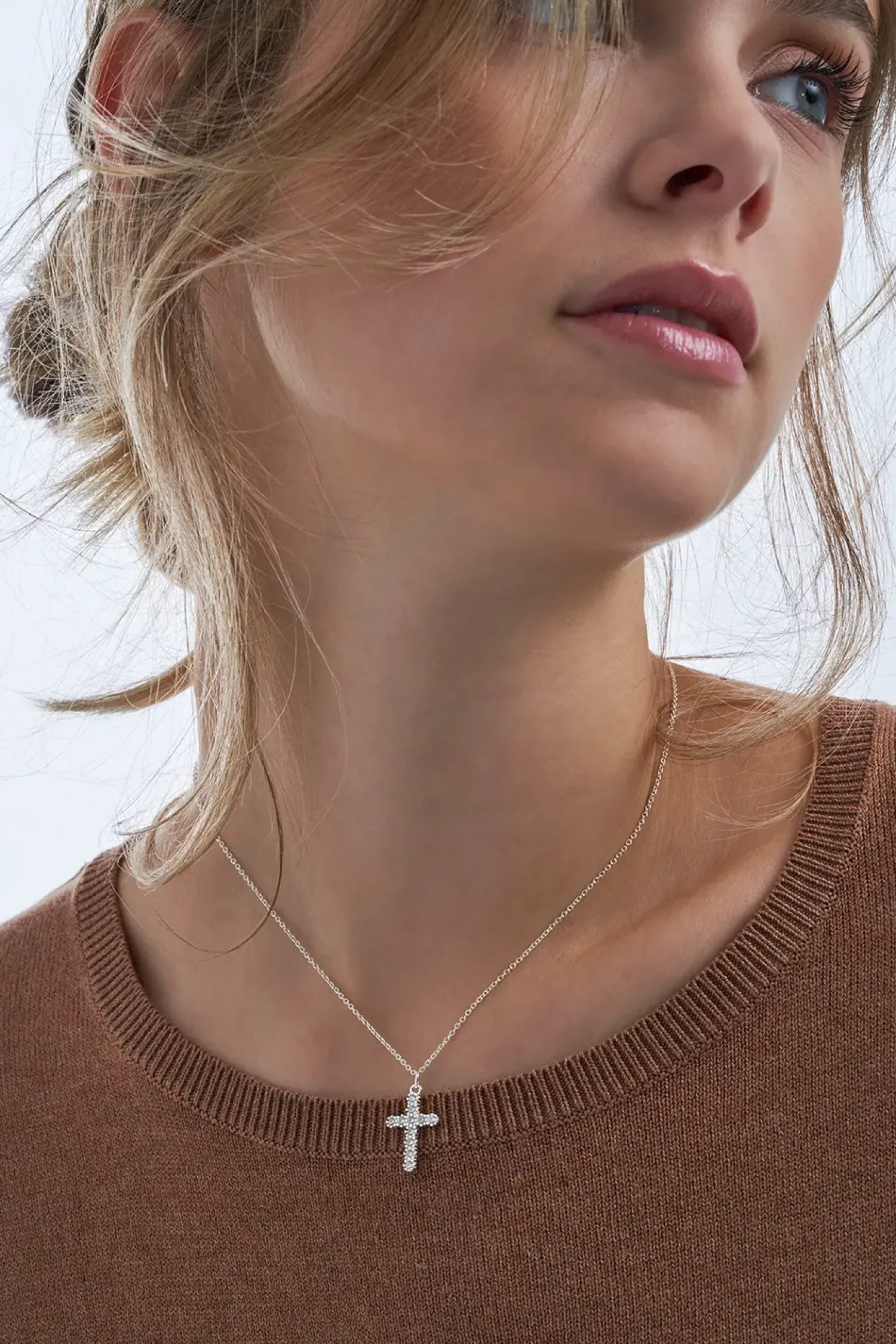 Bijou Brigitte Collier - Little Cross Outlet