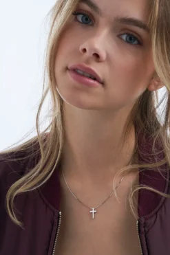 Bijou Brigitte Collier - Little Silver Cross Online