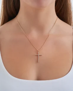 Bijou Brigitte Collier - Long Cross Discount