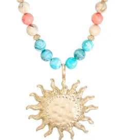Bijou Brigitte Collier - Marble Sun