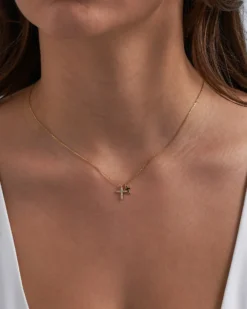Bijou Brigitte Collier - Mini Cross Discount