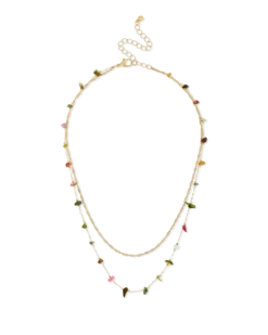 Bijou Brigitte Collier multirangs - Amazing Aventurin Best