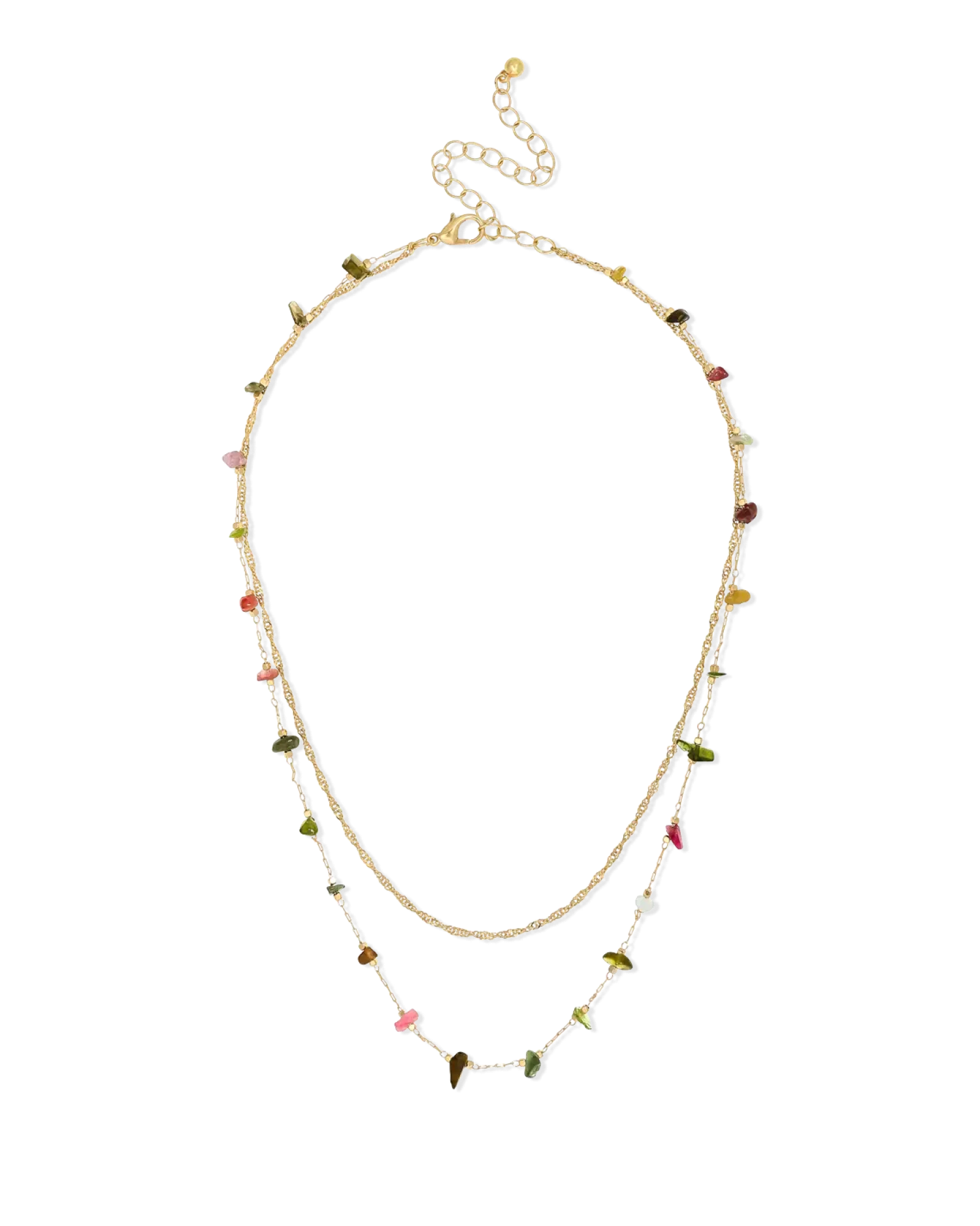 Bijou Brigitte Collier multirangs - Amazing Aventurin Best