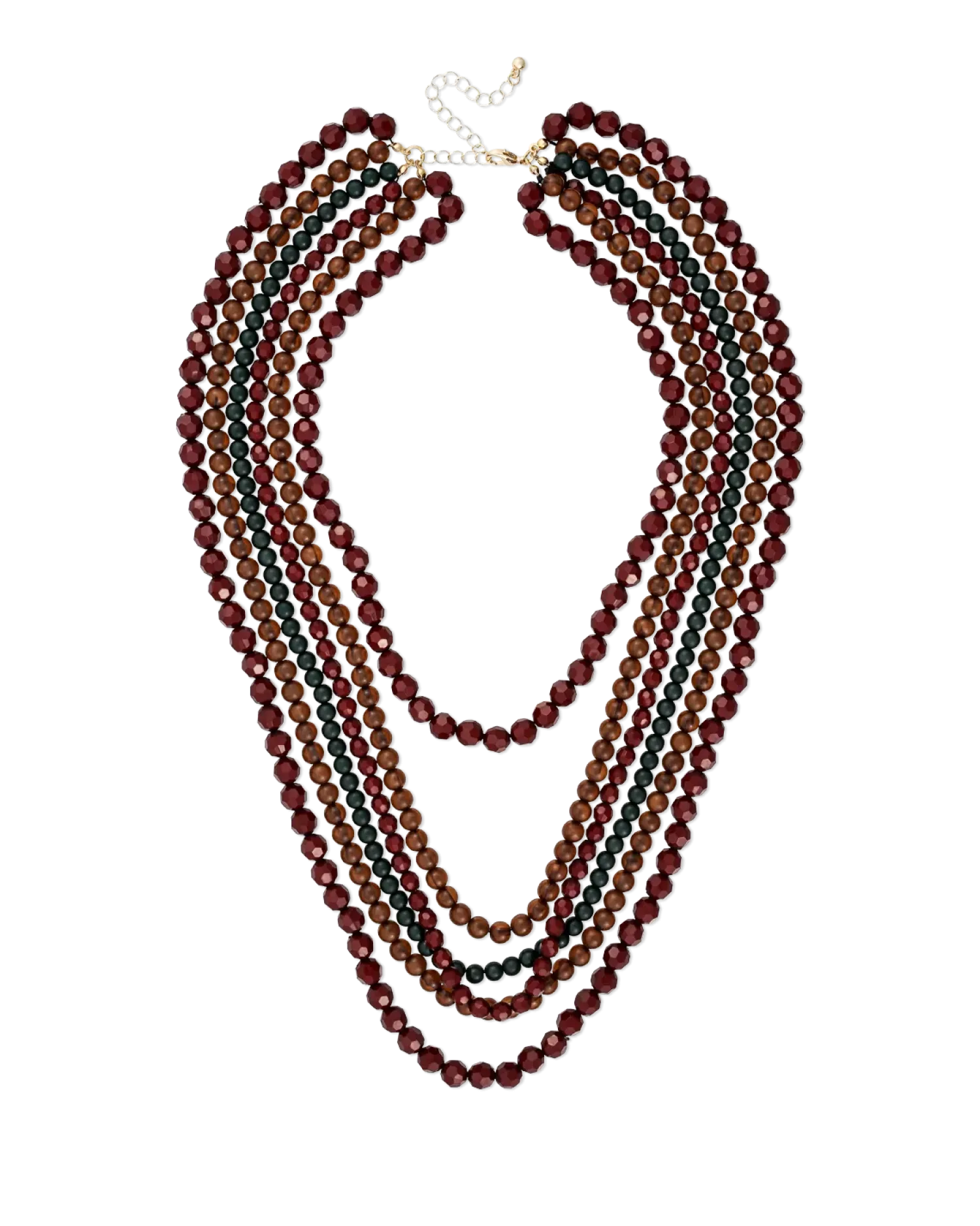 Bijou Brigitte Collier multirangs - Autumn Beads Hot