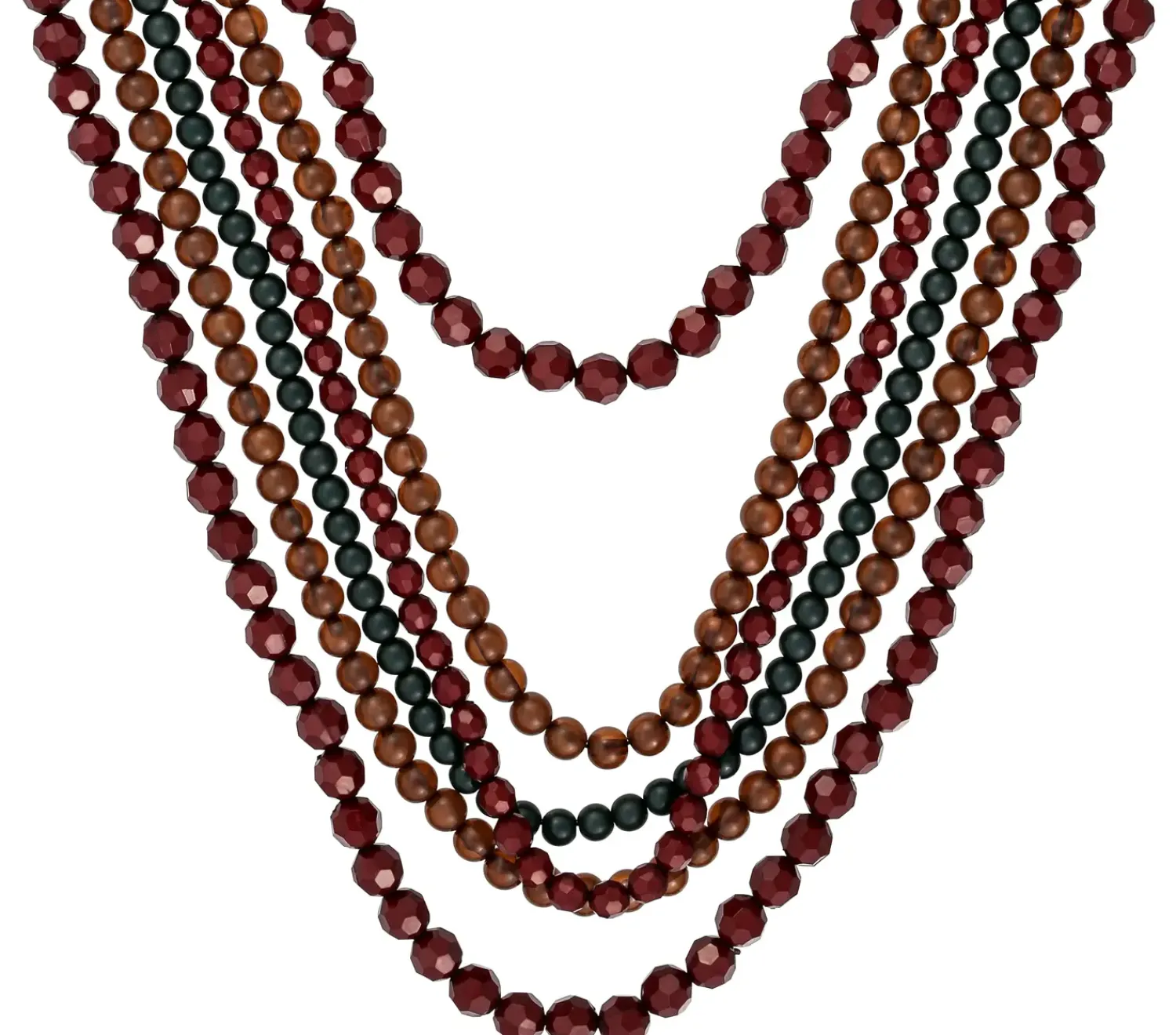 Bijou Brigitte Collier multirangs - Autumn Beads Hot
