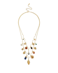 Bijou Brigitte Collier multirangs - Autumn Glow New