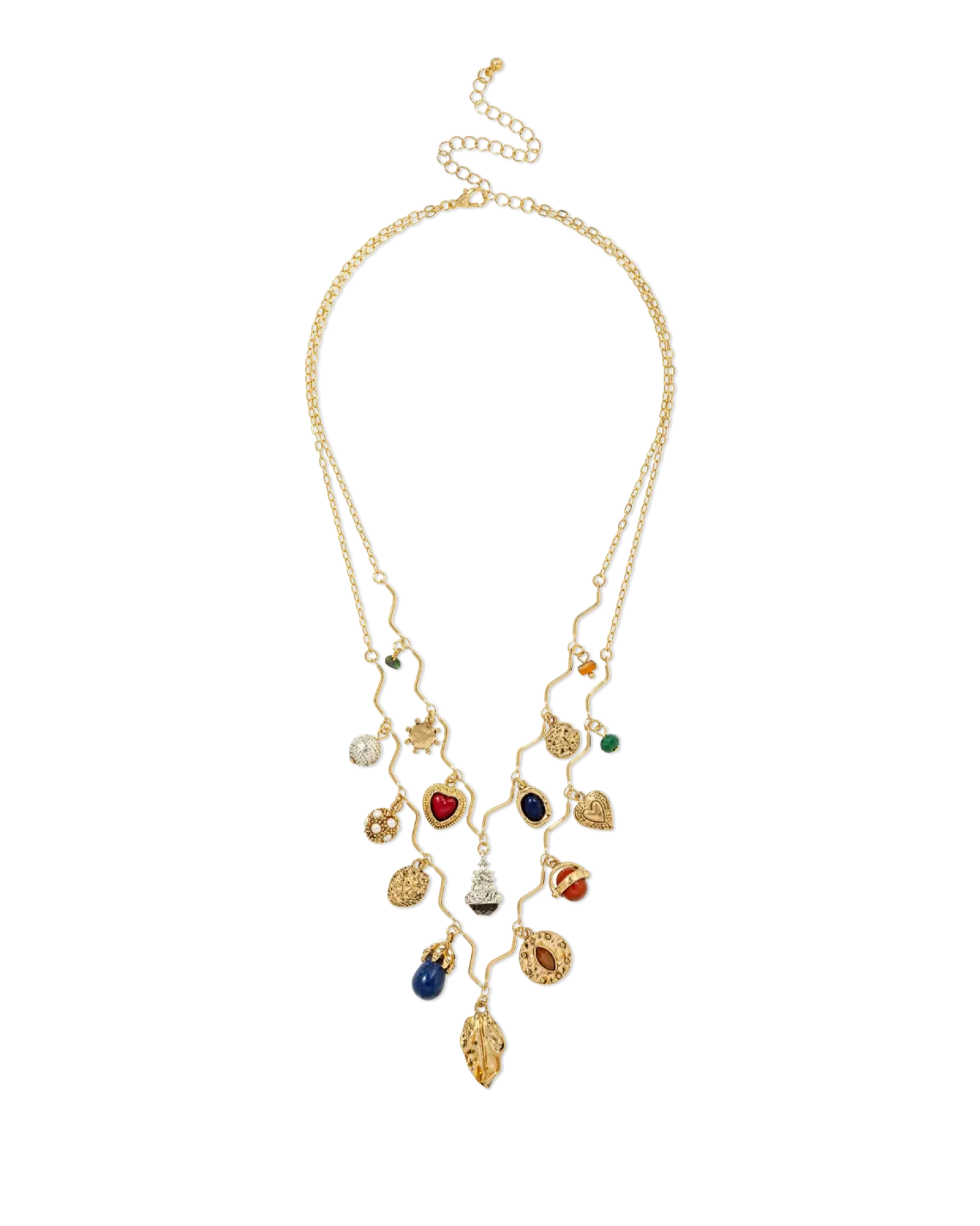 Bijou Brigitte Collier multirangs - Autumn Glow New