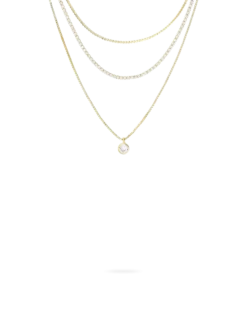 Bijou Brigitte Collier multirangs - Basic Trio Sale