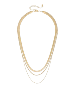 Bijou Brigitte Collier multi-rangs - Beautiful Gold New