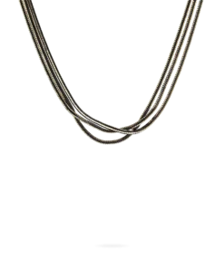 Bijou Brigitte Collier multirangs - Black Elegance Best