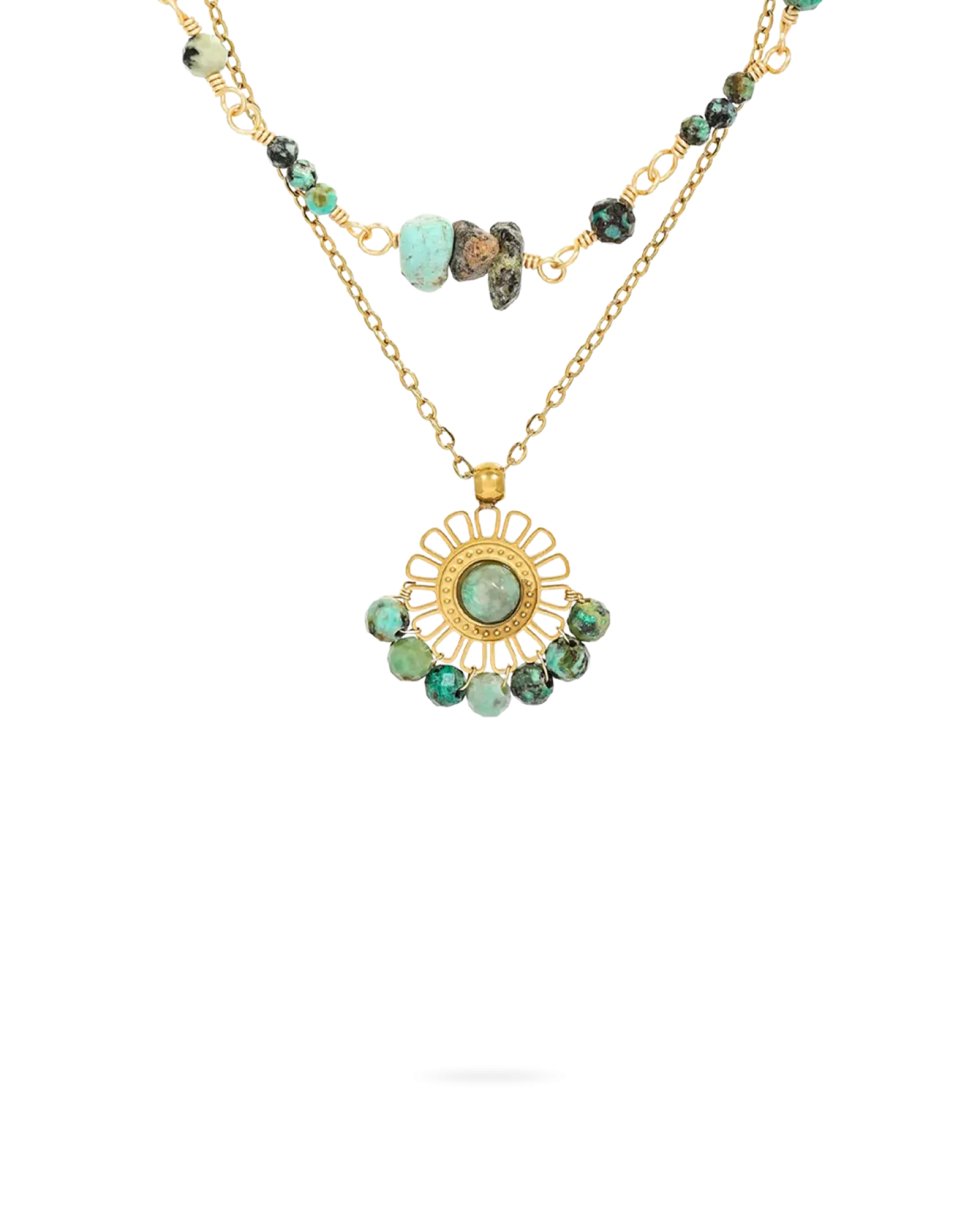 Bijou Brigitte Collier multirangs - Boho Elegance Outlet