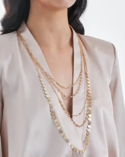 Bijou Brigitte Collier multirangs - Boho Layers Online