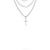 Bijou Brigitte Collier multirangs - Bold Cross Discount