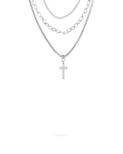 Bijou Brigitte Collier multirangs - Bold Cross Discount