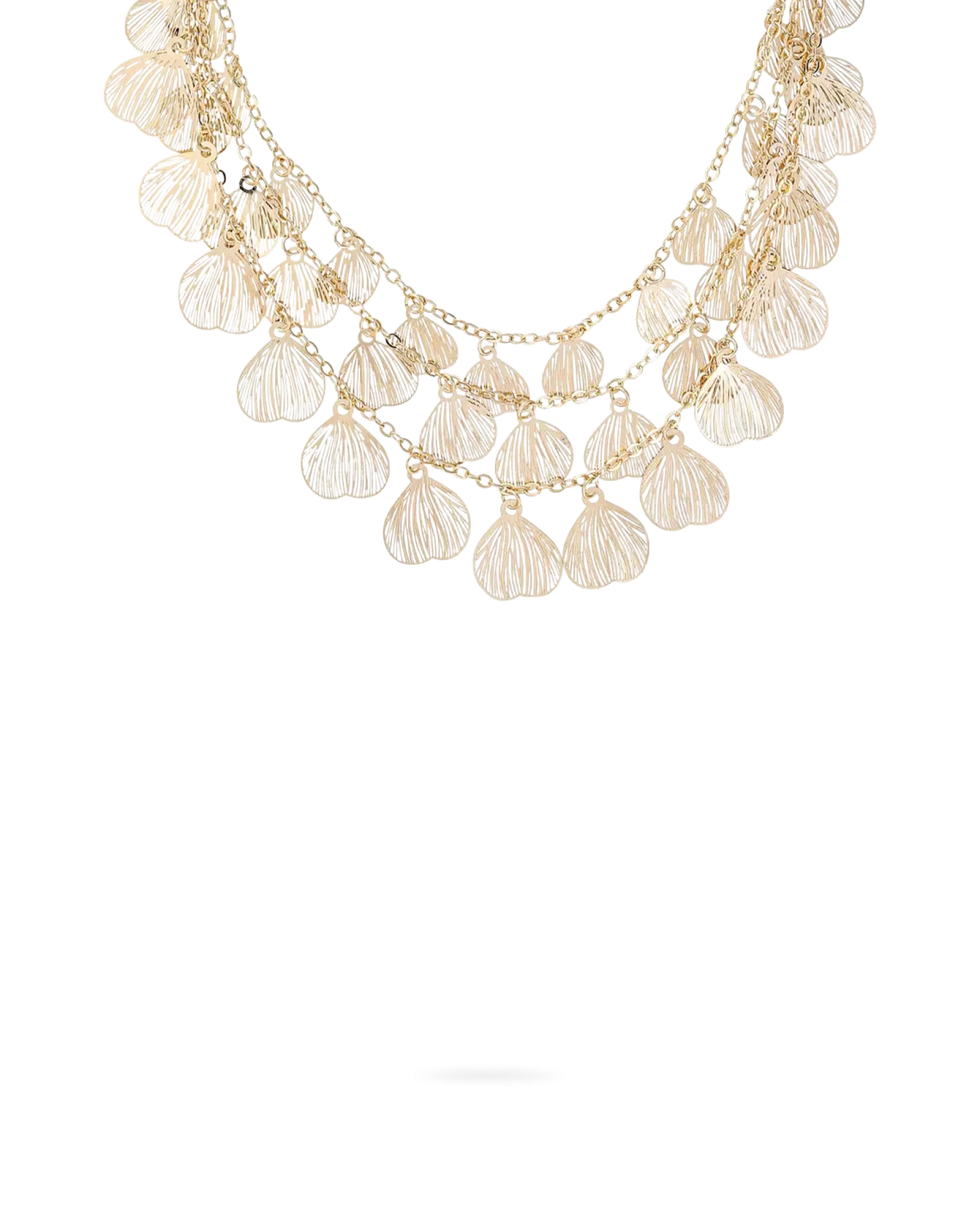 Bijou Brigitte Collier multirangs - Charming Petals Clearance