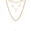 Bijou Brigitte Collier multirangs - Cherished Gold