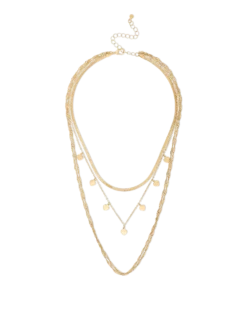 Bijou Brigitte Collier multirangs - Cherished Gold