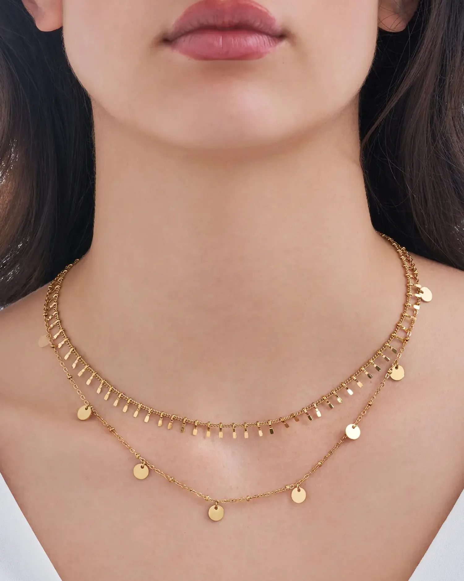 Bijou Brigitte Collier multirangs - Classic Plates Hot