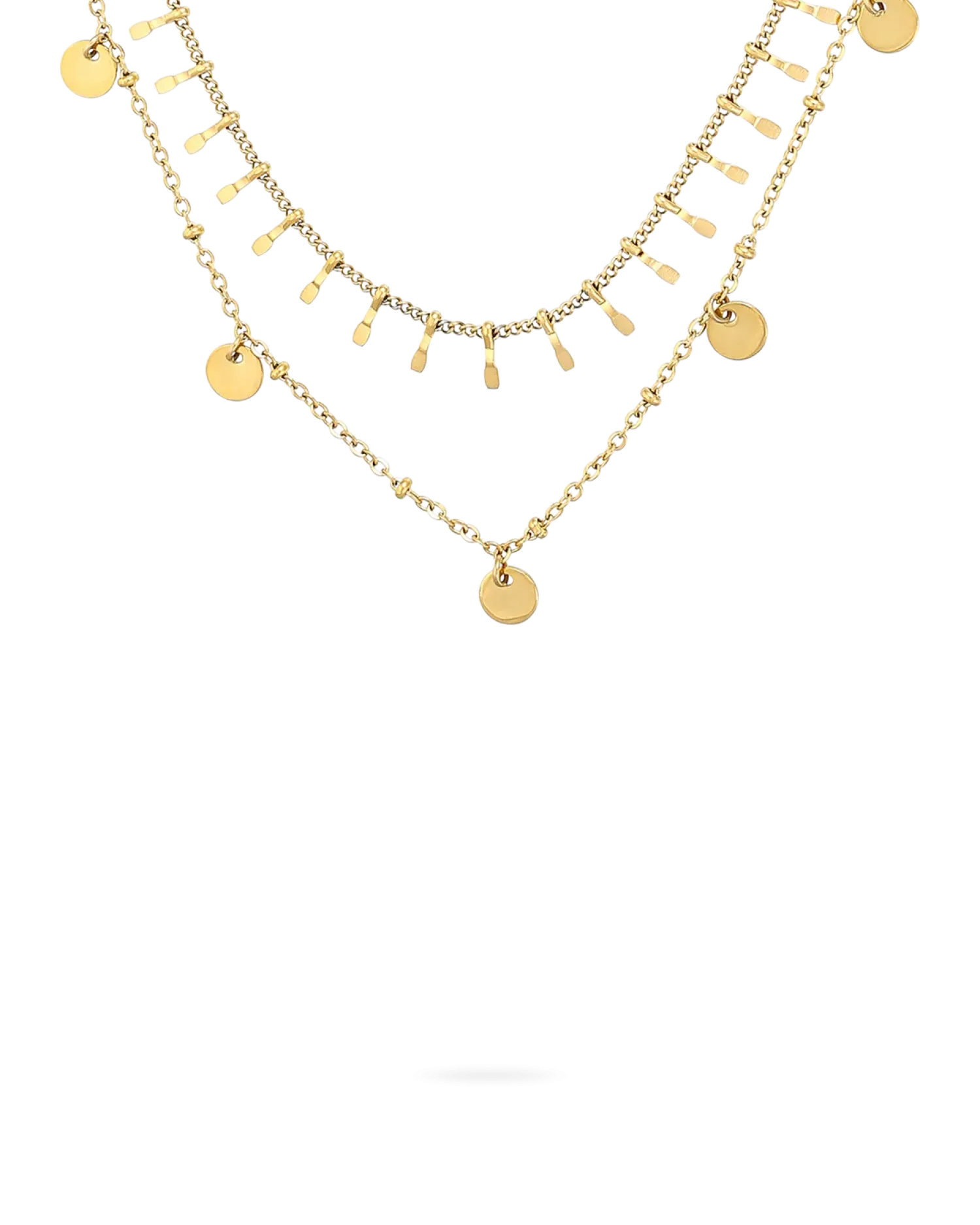 Bijou Brigitte Collier multirangs - Classic Plates Hot