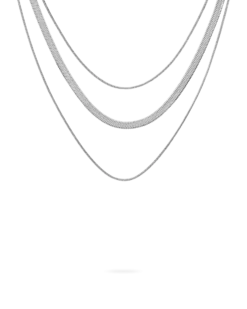 Bijou Brigitte Collier multirangs - Classic Steel New