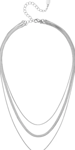 Bijou Brigitte Collier multirangs - Classic Steel New