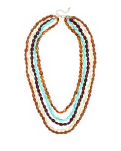 Bijou Brigitte Collier multirangs - Colorful Beans Best
