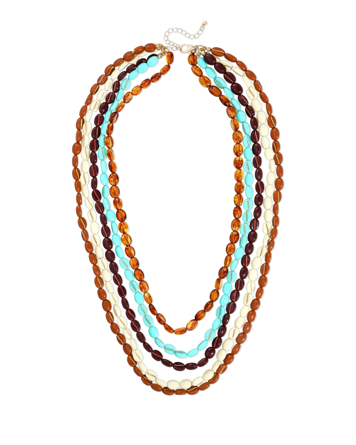 Bijou Brigitte Collier multirangs - Colorful Beans Best