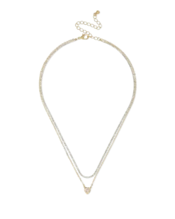 Bijou Brigitte Collier multirangs - Cute Heart Outlet