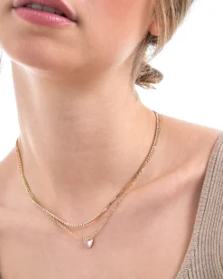Bijou Brigitte Collier multirangs - Cute Heart Outlet