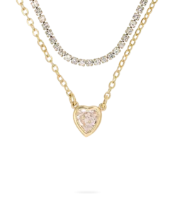 Bijou Brigitte Collier multirangs - Cute Heart Outlet