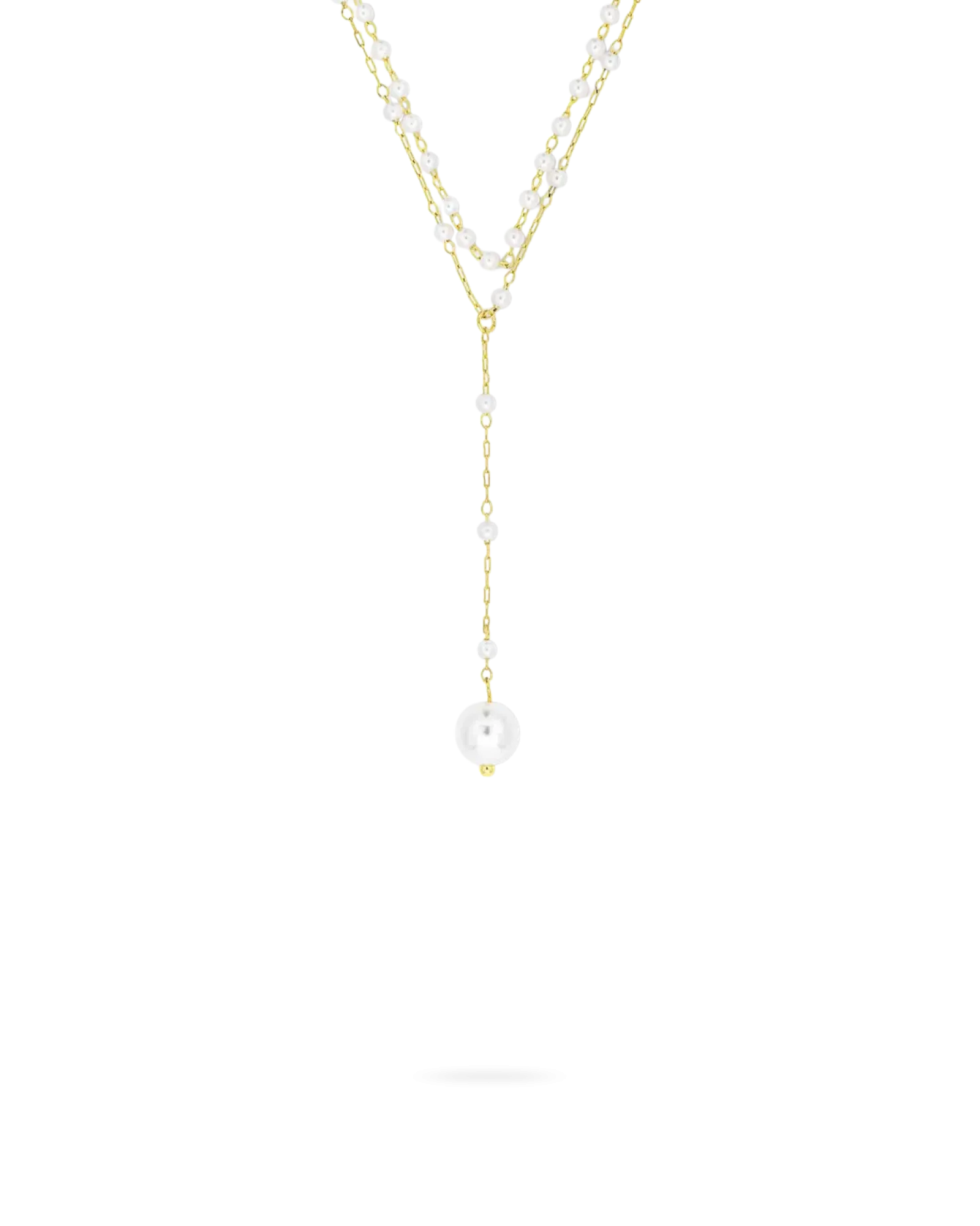 Bijou Brigitte Collier multirangs - Delicate Pearls Discount