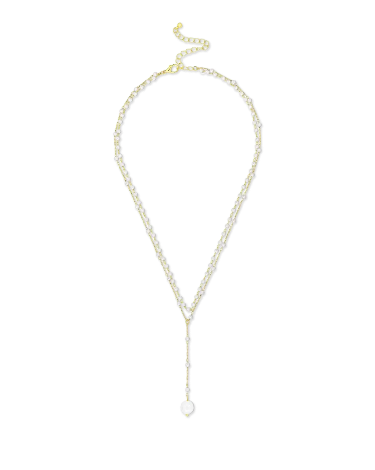Bijou Brigitte Collier multirangs - Delicate Pearls Discount