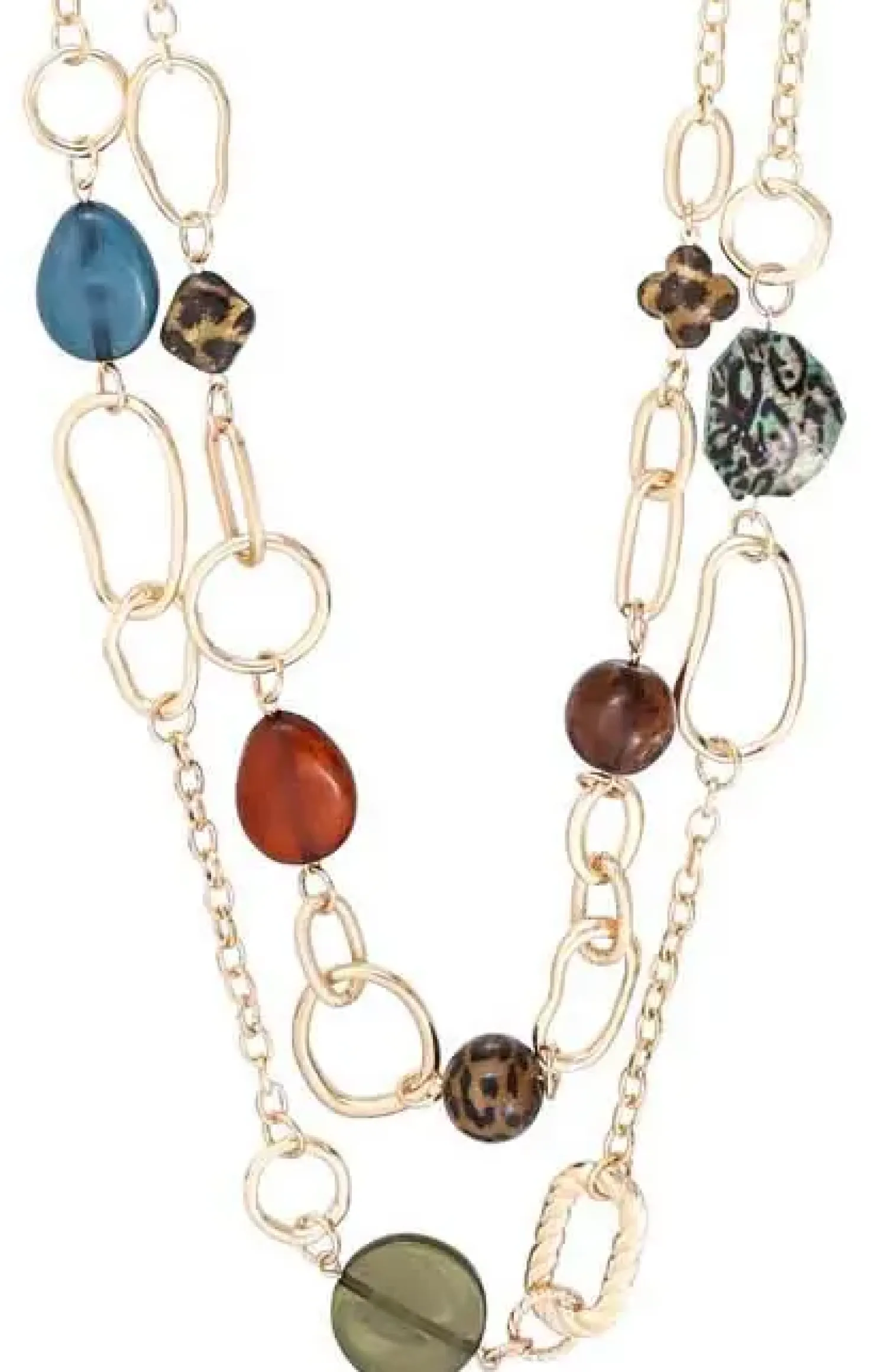 Bijou Brigitte Collier multirangs - Different Rows Sale