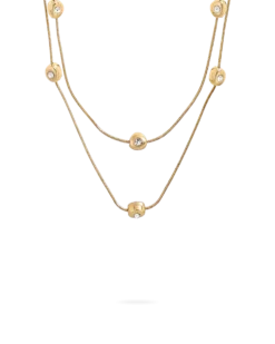 Bijou Brigitte Collier multirangs - Double Sparkle Best
