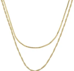 Bijou Brigitte Collier multirangs - Double Twist Discount