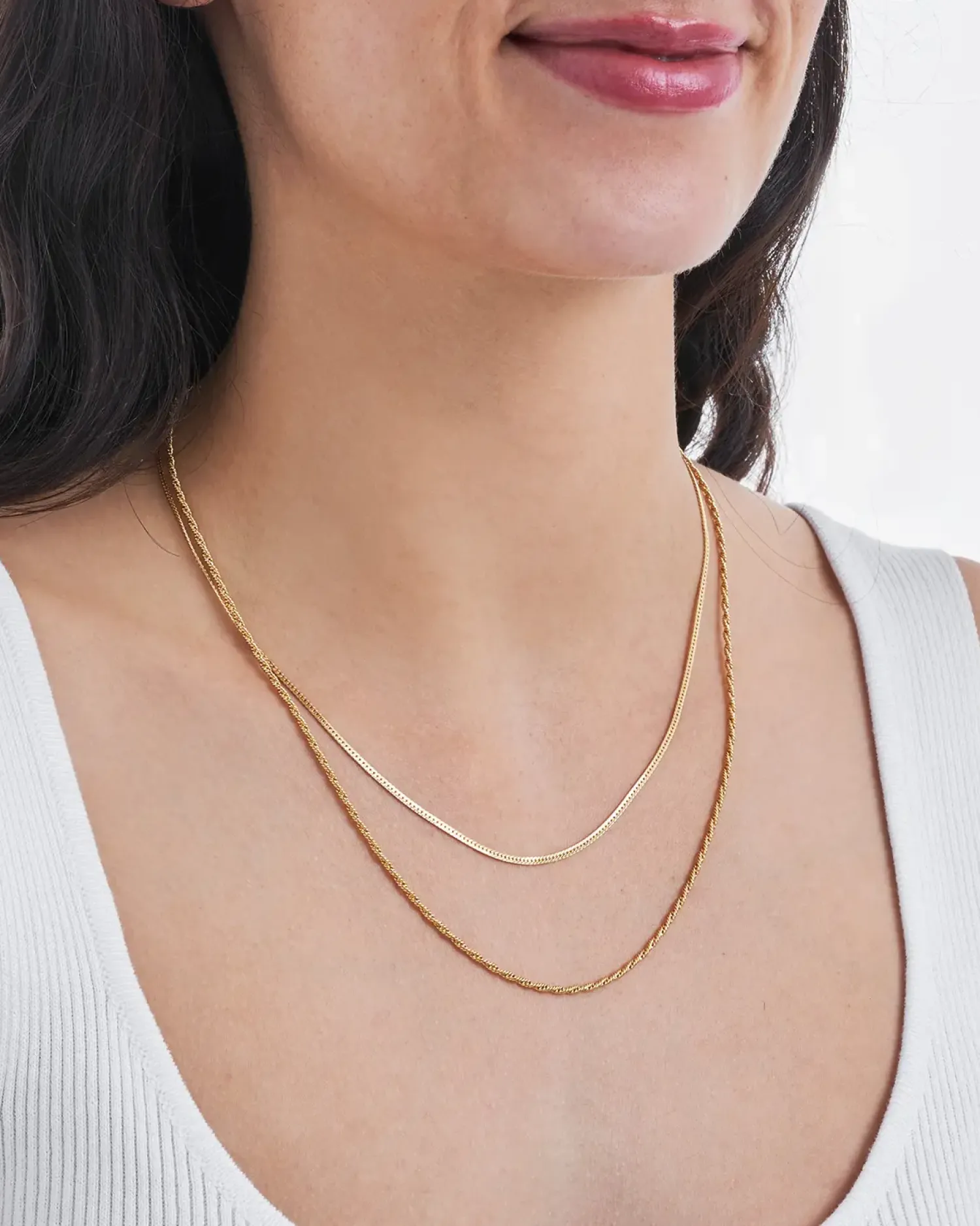 Bijou Brigitte Collier multirangs - Double Twist Discount