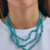 Bijou Brigitte Collier multi-rangs - Edgy Turquoise Discount