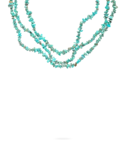 Bijou Brigitte Collier multi-rangs - Edgy Turquoise Discount
