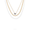 Bijou Brigitte Collier multirangs - Elegant Crystal Discount