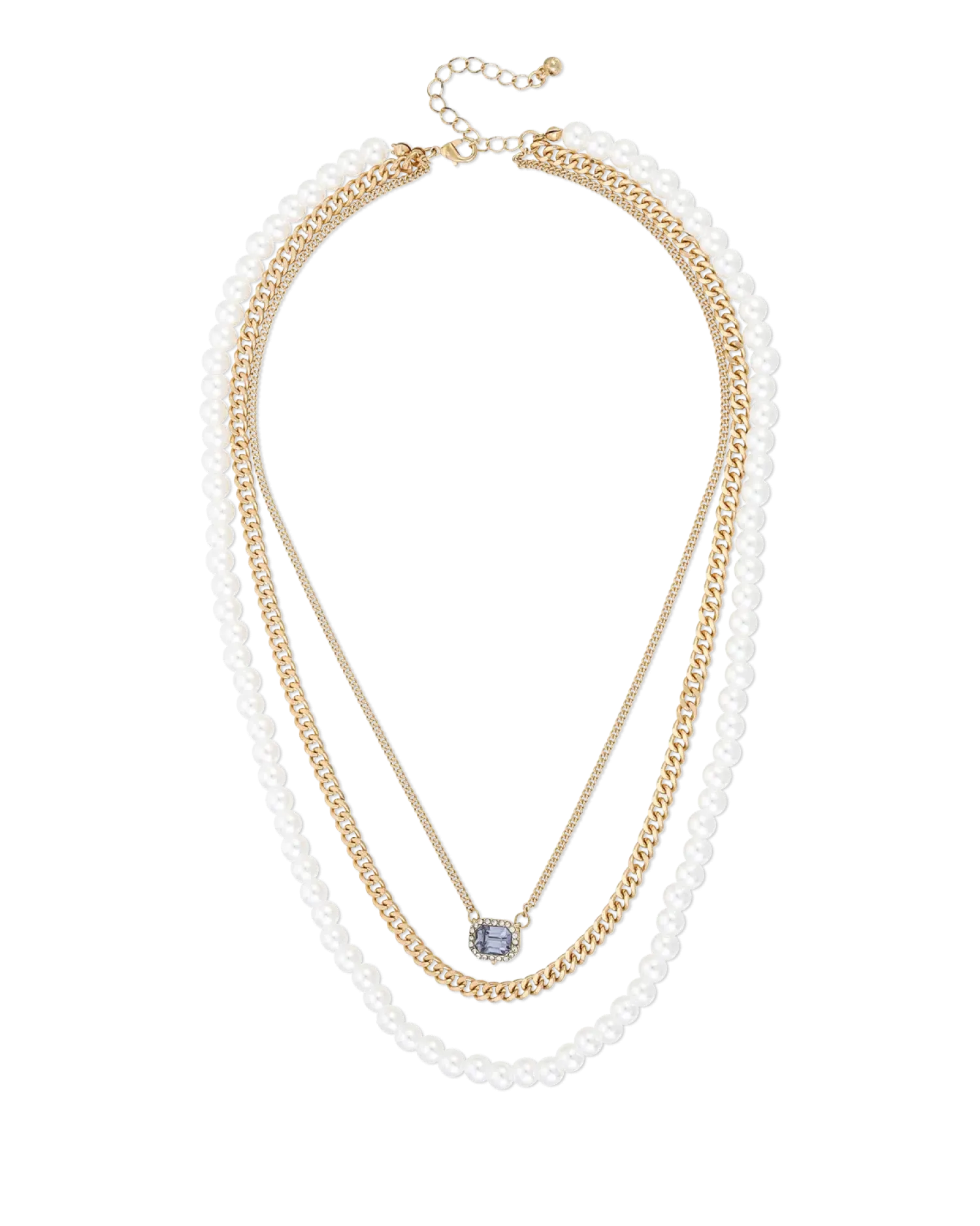 Bijou Brigitte Collier multirangs - Elegant Crystal Discount